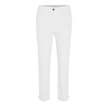 ZERRES Style GRETA – Bequeme, unsichtbaren Gummibund Jeanshose, Gerade geschnittenes Bein Farbe Weiss im Sale